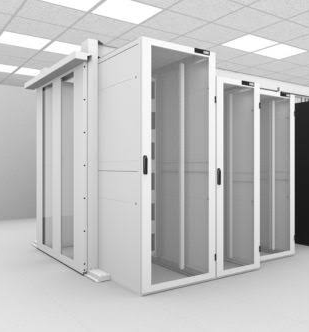 Legrand rack cabinets in data center